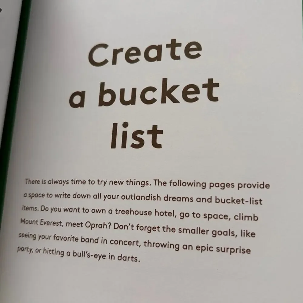 Best Year Yet Chronicle Books Self Improvement Journal